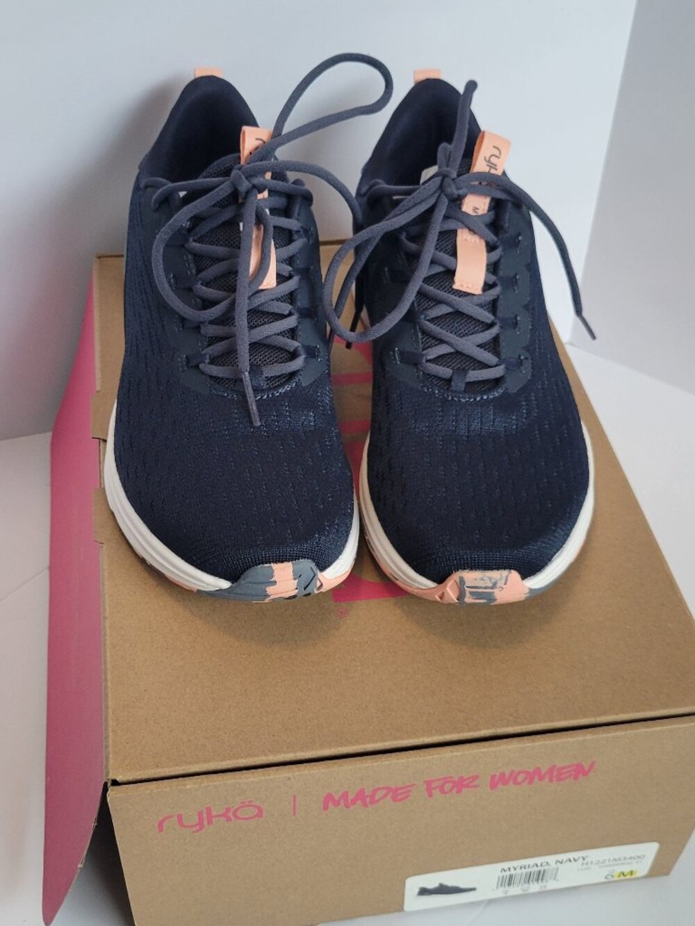 Ryka Navy Blue Myriad Walking Shoes 6M